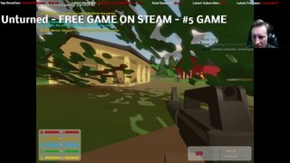 Unturned 5th place free game on steam by current players