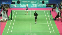 Badminton Emil Holst vs Rajiv Ouseph (MS, QF) Scottish Open 2015