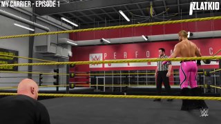 How To Wrestle WWE 2K16 My Career Part 1 | PS4 720p HD
