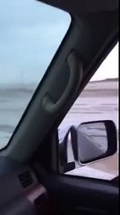 Abu Dhabi, UAE -hail storm