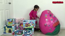 Peppa Pig Giant Eggs Surprise – New Peppa Pig Episodes In English Toys Unboxing   Kinder