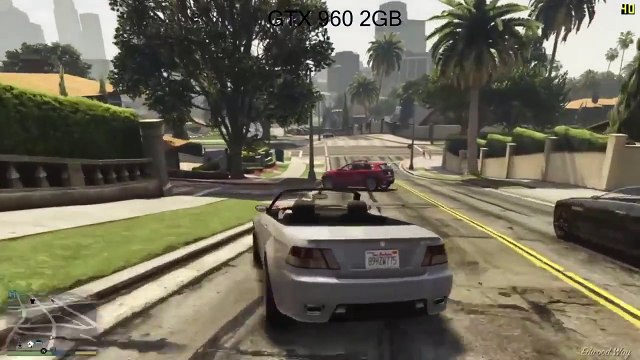 Nvidia Geforce GTX 960 2GB vs GTX 960 4GB - Grand Theft Auto V