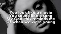 Adele  I Miss You (Lyrics On Screen)