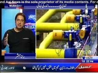 Aaj Rana Mubashir Kay Sath - 20th November 2015