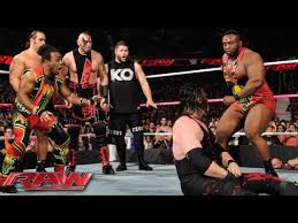 Demon Kane vs. Seth Rollins - Lumberjack Match- Raw,