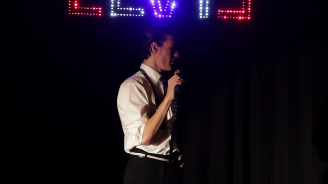 Alex Swindle sings 'Blue Suede Shoes' Sheffield Remembers 2015