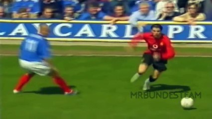 Cristiano Ronaldo 2003/04 Crazy Skills-Show ● First Season At Manchester United