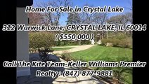 Crystal Lake Homes For Sale by The Kite Team-Keller Williams Premier Realty 312 Warwick Lane, CRYSTAL LAKE, IL 60014