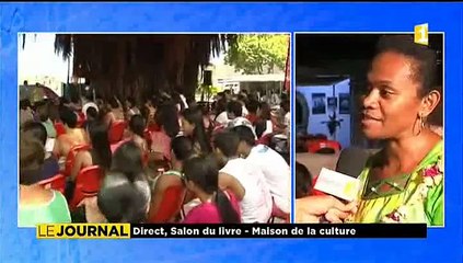 James Haux en direct du salon du livre