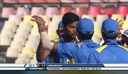 Veer Pratap Singh picks up 3 crucial wickets for Bengal (1)