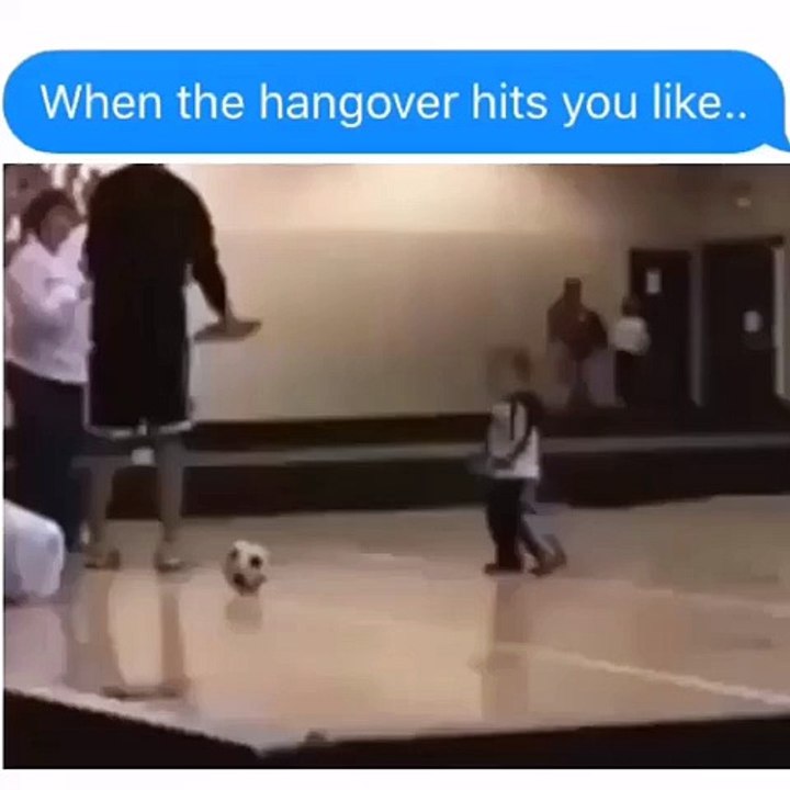 Hangovers be like...