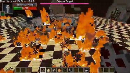 DEMON ANGEL VS PRINCESS & VORTEX - Minecraft Mob Battles - Mists of Riov Mods