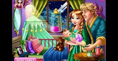 Disney Princess Anna and Kristoff Baby Feeding Cartoon Game Movie New Frozen Anna