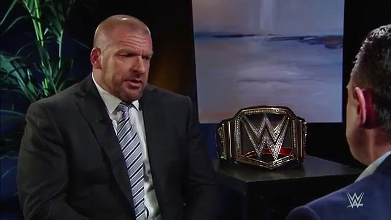 Triple H fires back at Roman Reigns refusal to take a hand out Nov 11 2015