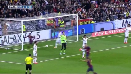 Real Madrid vs Barcelona 3-4 Sky Sports Highlights (23_03_2014) HD 720p