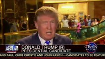 Donald Trump to Bill OReilly On Fox News Debate: My Whole Life Has Been a Debate