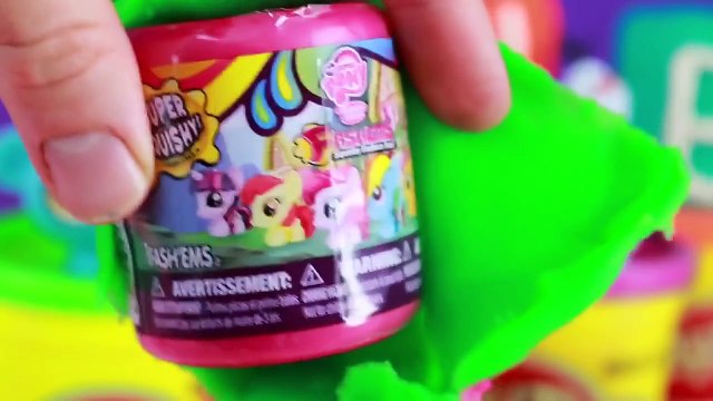 New Fashems Play Doh Frozen MLP LPS Olaf Shopkins Season 2 Disney Huevos Sorpresa de Plast