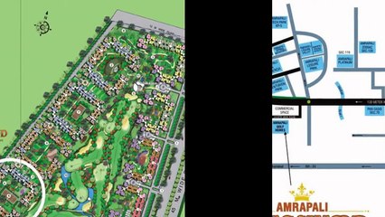 Amrapali Kingswood Strategically Located