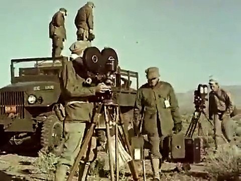 Desert Rock Nuclear Tests 1951-1957 US Army Soldiers Observe Atomic Bomb Blasts