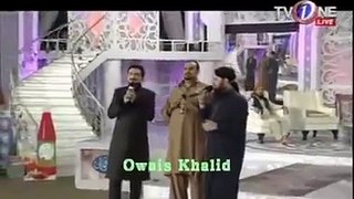 Tajdar e Haram By Owais Qadri with Amjad Sabri in Ishq Ramzan Sehri time At TvOne