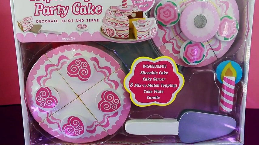melissa and doug cake toy