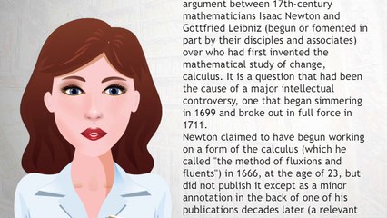 Leibniz–Newton calculus controversy