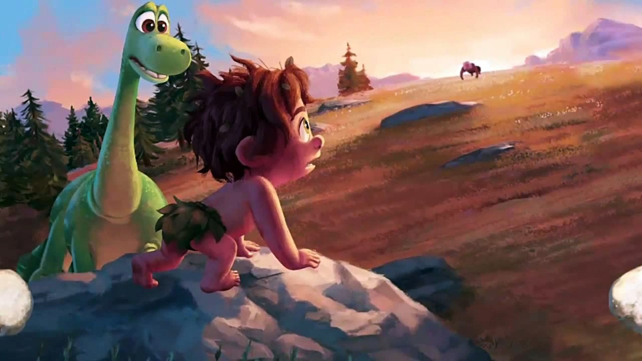 Смотреть онлайн мультфиль Хороший Динозавр на руском HD 1080p