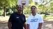 Stephen Curry contre son papa pour un petit challenge en Basket-ball