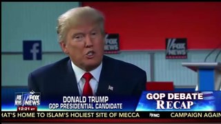 Donald Trump Recaps the First Republican Debate with Hannity - August 6, 2015