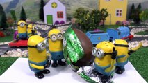 Funny Minions Play Doh Thomas the Train Peppa Pig Kinder Surprise Egg Unboxing Disney Jake