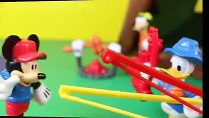 Mickey Mouse Clubhouse Campfire and Fishing with Mickey Minnie Donald Duck and Goofy ToysR