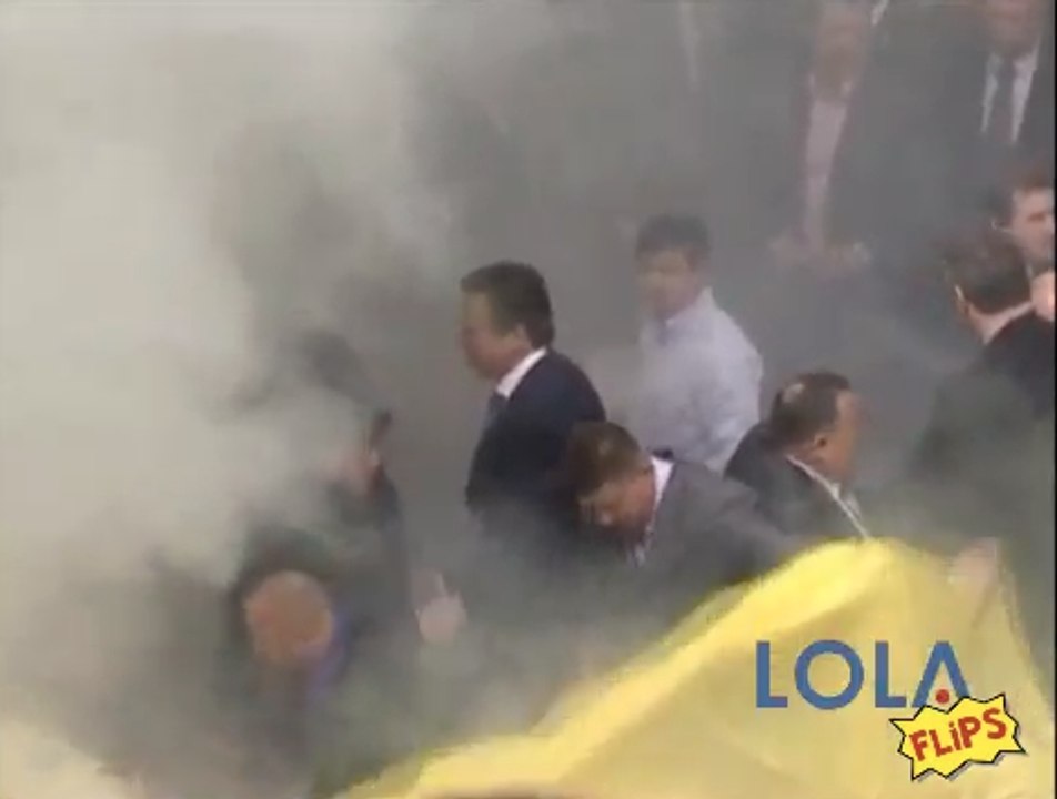 Huge Fight in Parliament