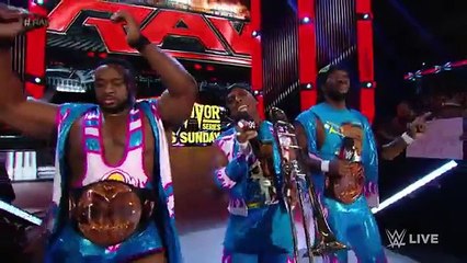 The New Day celebrates an important anniversary Raw November 16 2015