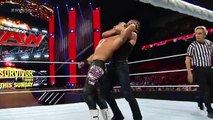 Ziggler vs Ambrose WWE World Heavyweight Championship Tournament Quarterfinal Raw Nov 16 2015