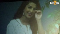 Bollywood Hot Cat Girl Priyanka Chopra almost gave up and was tearful at Launch of Bollywood Movie Bajirao Mastani