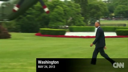 Obama forgets to salute