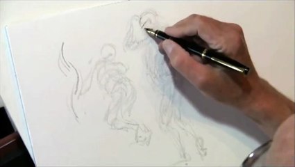 Glenn Vilppu Demonstrates How to Draw