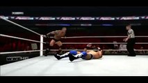 WWE 12 Randy Orton Finisher Punt Kick to The Miz (Smackdown vs Raw 2012)