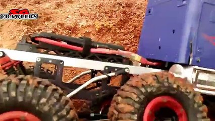 Download Video: Part2- 20 trucks offroading adventures at Woodgrove Ave - winching, 4x4 rc action, mudding! trails!