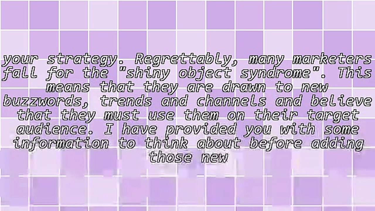 Avoiding Shiny Object Syndrome in Affiliate Marketing