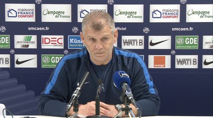 La conférence de presse avant SMCaen - SCO Angers