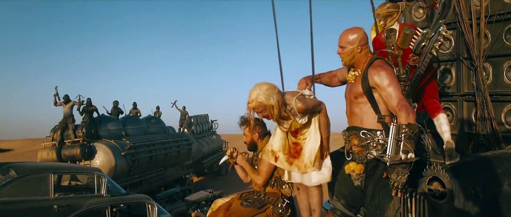 Tres escenas de la Película "Mad Max: Fury Road", que fueron eliminadas