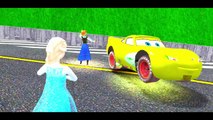 NEW Princess Anna & Frozen Elsa Fun Parody w/ McQueen Cars + Nursery Rhymes Songs for Kids