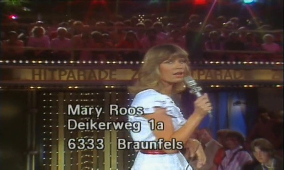 Mary Roos - Nimm Deinen Fuss aus der Tür 1980