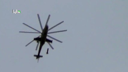 falls meters away from man who films