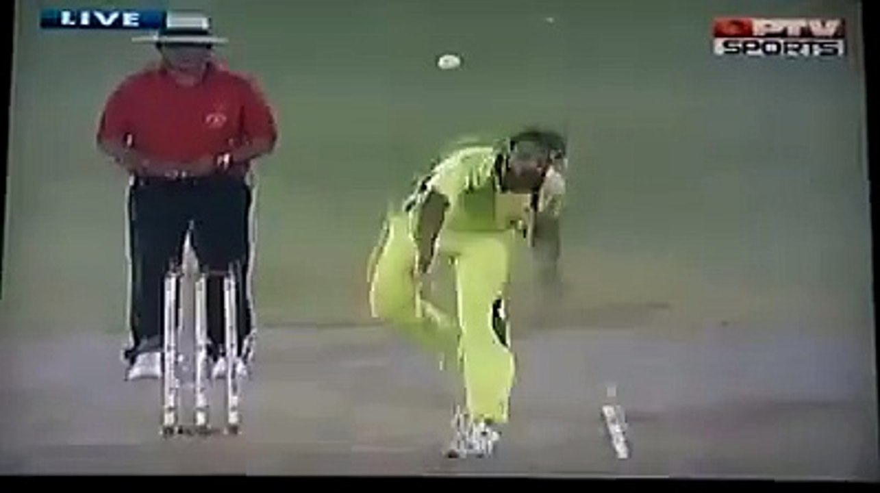 Shahid Afridi Hat Trick