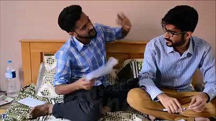 That one friend who comes the night before exams