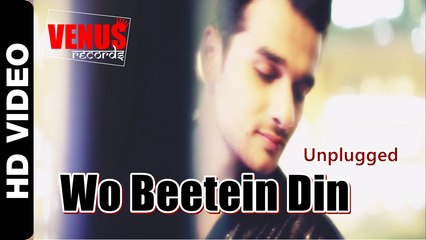 Wo Beetein Din (Unplugged) VIDEO Song | Arslan Sheraz | Shami Malik | VENUS Records