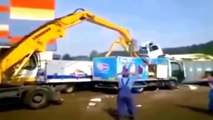 tanks vs car, best videos of heavy truck accident, amazing and crazy truck compilation