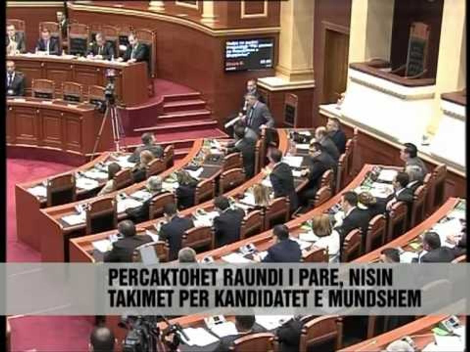 Te mërkurën votimi për Presidentin - Vizion Plus - News - Lajme
